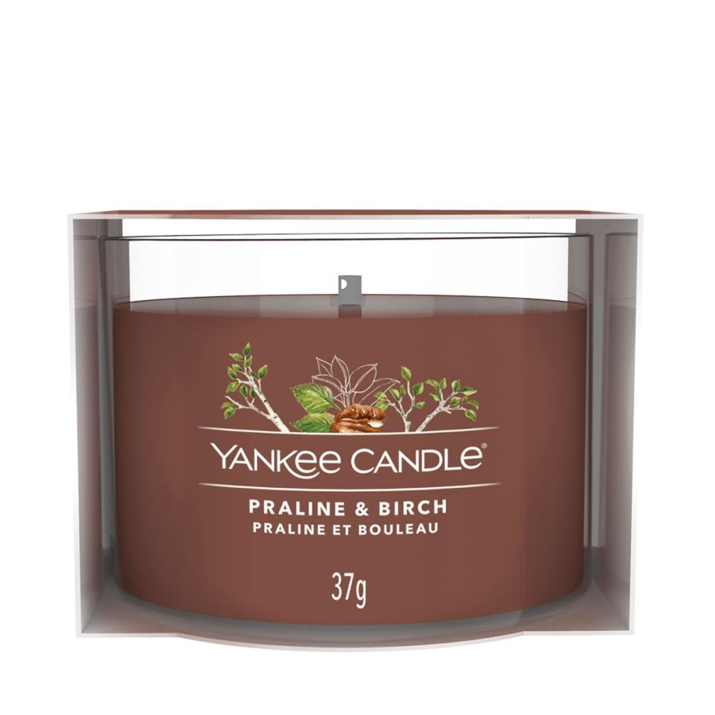 Yankee Candle Praline & Birch Filled Votive Candle £2.39